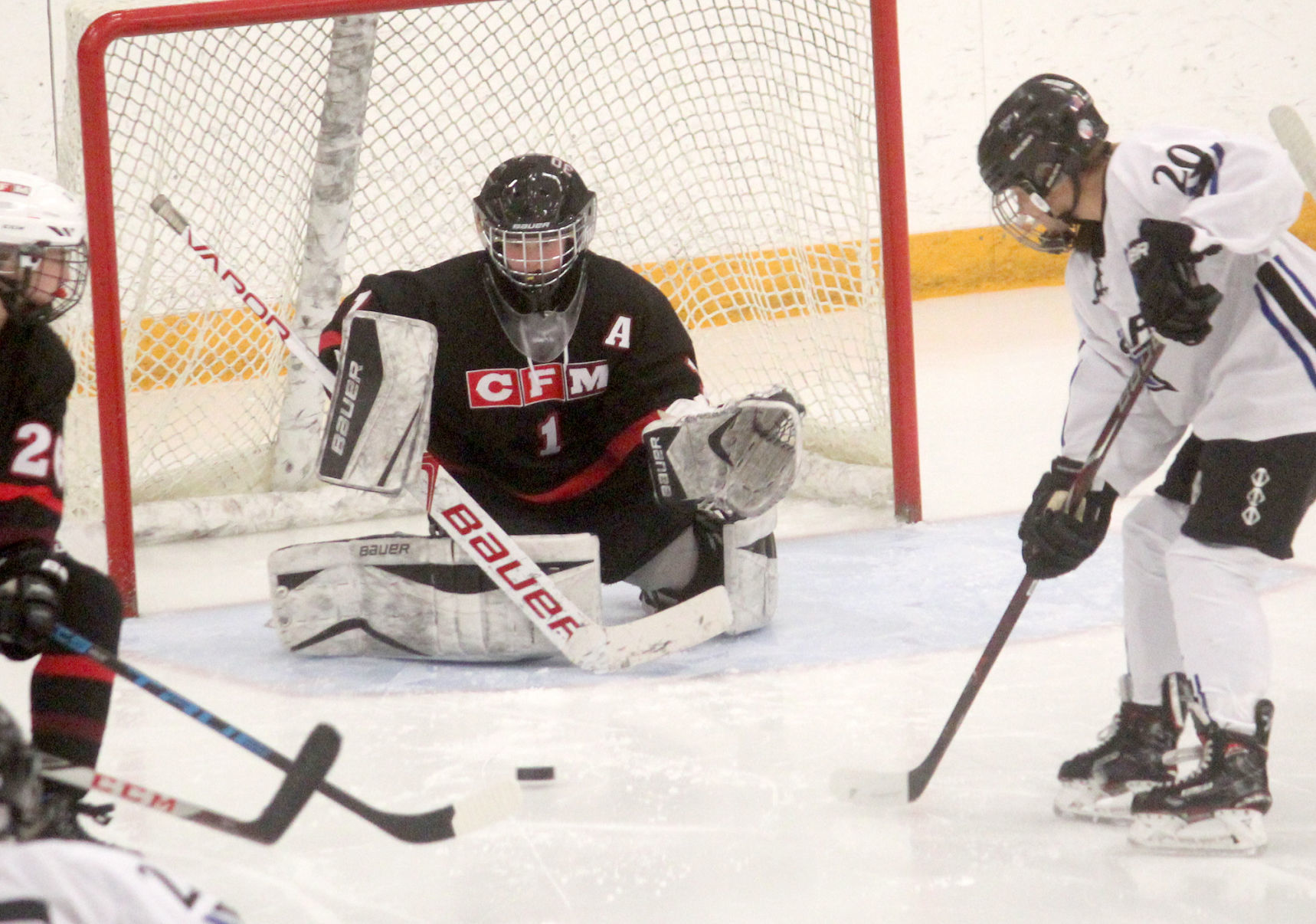 Chi-Hi/Menomonie girls hockey at Eau Claire Area 12-13-18